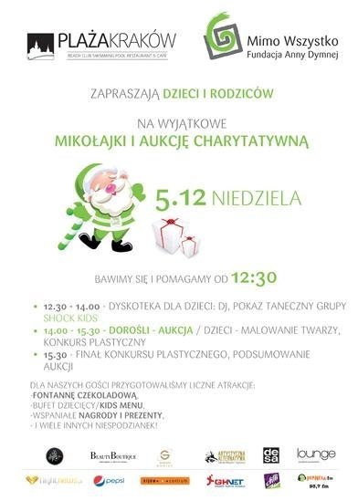 Mikołajki dla dzieci, Kraków