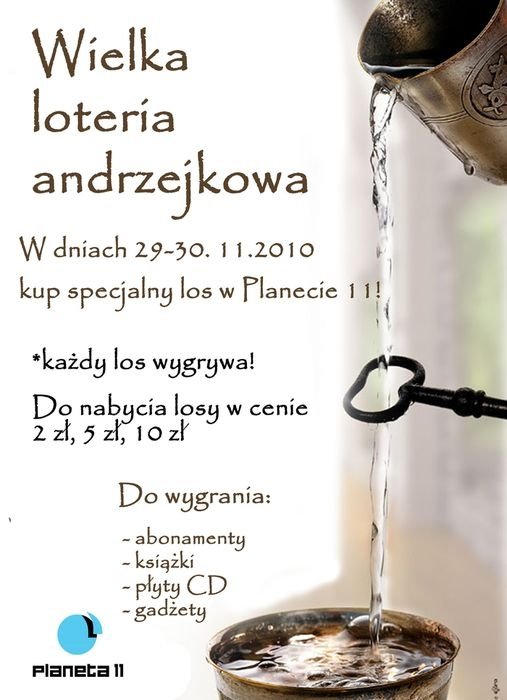 Wielka loteria andrzejkowa!