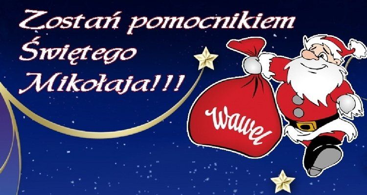 Zostań pomocnikiem Świętego Mikołaja