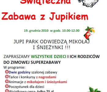 Jupi Park na Gwiazdkę