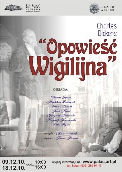 Opowieść wigilijna w Pałacu Kultury Zagłębia