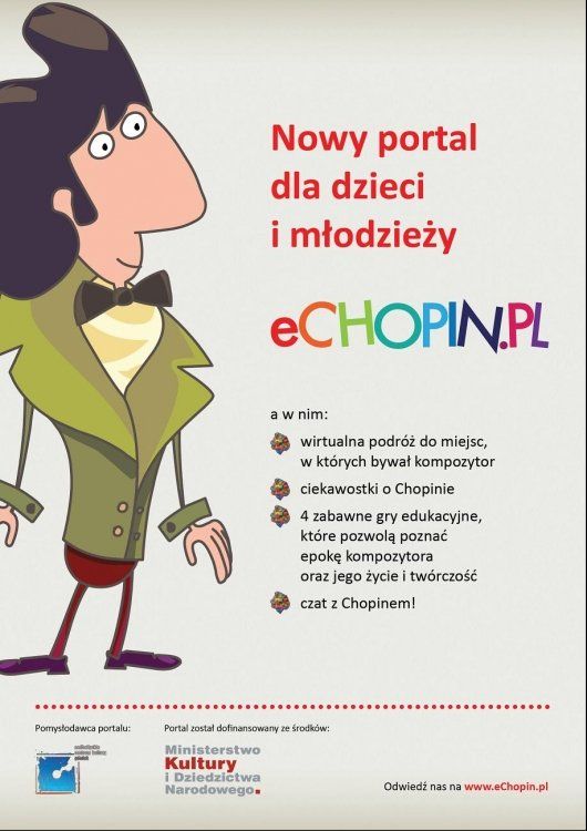 portal dla dzieci wszystko o Chopinie