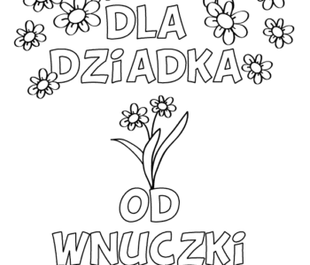 Dla Dziadka od wnuczki