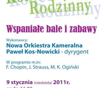 Koncert rodzinny w Warszawie