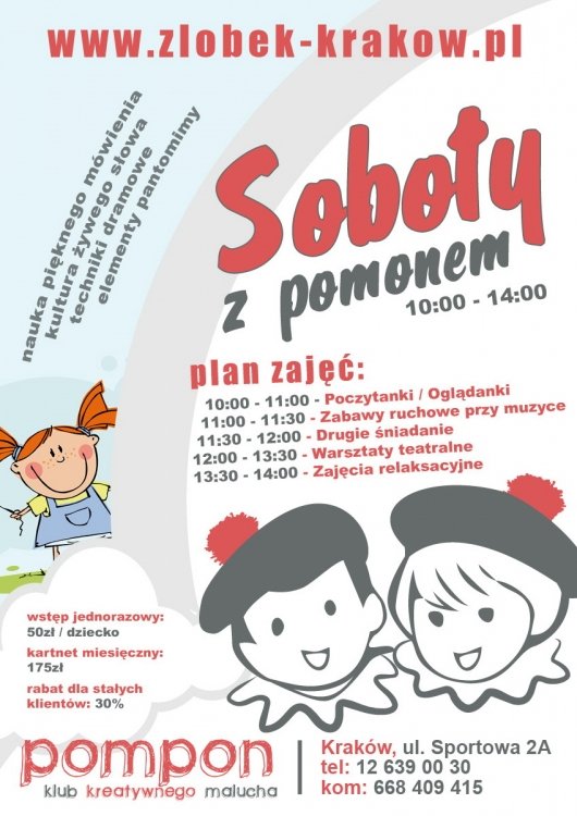 Zajęcia artystyczne dla dzieci w Krakowie