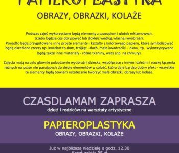 warszawskie warsztaty dla dzieci