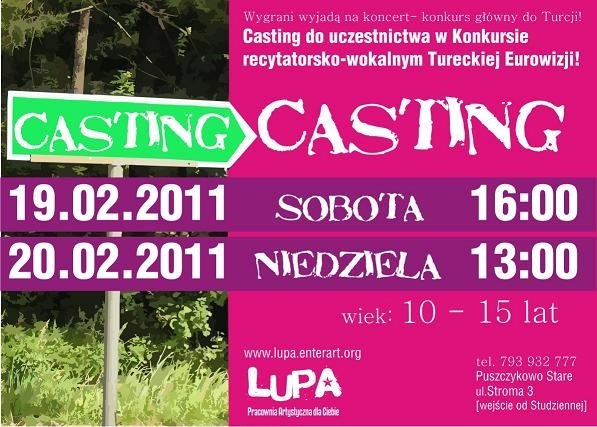 Casting do uczestnictwa w konkursie dla Dzieci w Poznaniu i okolicy