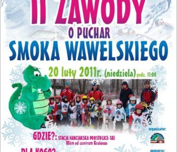 Zawody narciarskie dla dzieci w Krakowie