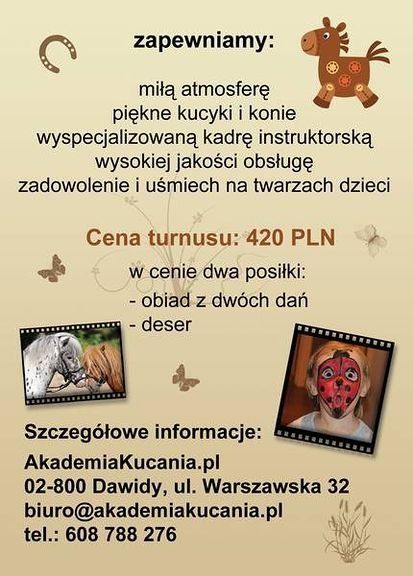 półkolonie dla dzieci