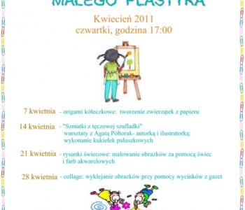zajęcia plastyczne dla najmłodszych w Miejskiej Bibliotece Publicznej w Sopocie