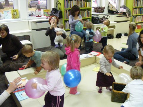 Biblioteka Malucha – zajęcia dla najmłodszych