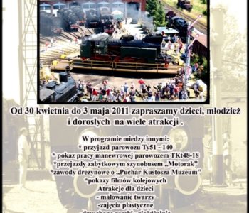 Majówka Muzeum Przemysłu i Kolejnictwa na Śląsku w Jaworzynie Śląskiej