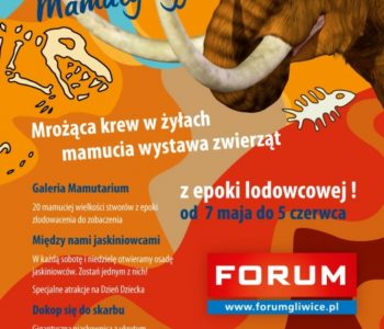 Wystawa mamutów w Centrum Handlowym FORUM w Gliwicach