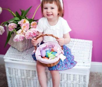 wielkanocna sesja zdjęciowa dla dzieci