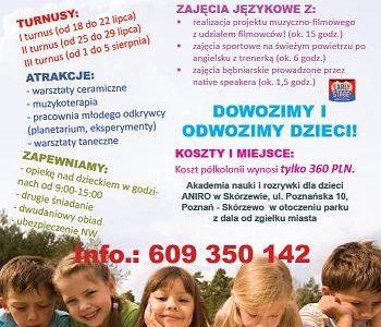 Półkolonie językowe dla Dzieci w Poznaniu