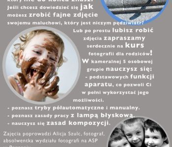Kurs fotograficzny dla rodziców