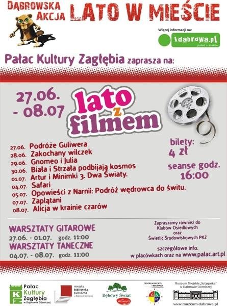 Lato z Filmem w Pałacu Kultury Zagłębia