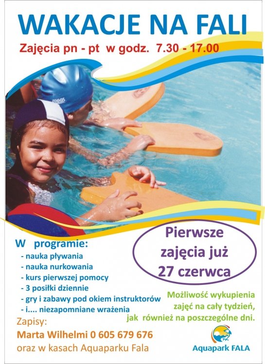 Aquapark Fala – Lato w Mieście Łodzi 2011