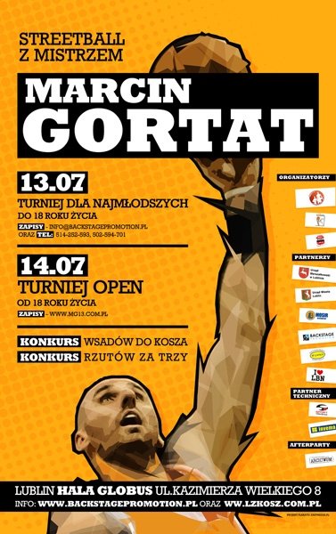 Streetball z Mistrzem. Gortat w Lublinie