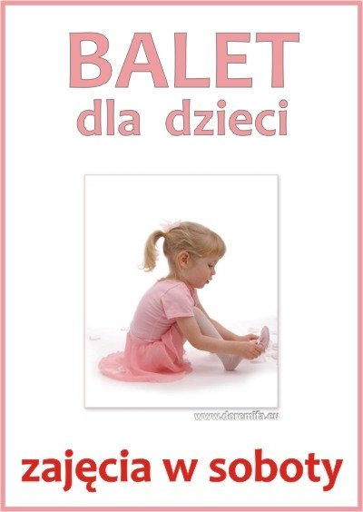 Balet dla dzieci w Warszawie