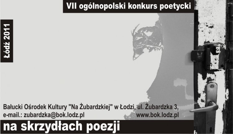 Bałucki Dom Kultury Na Żubardzkiej zaprasza młodych poetów