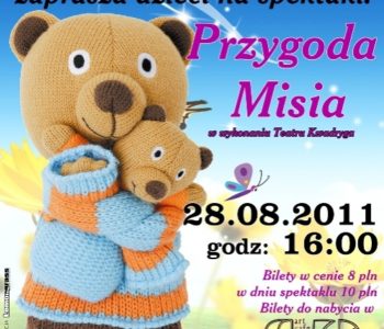 Przygoda Misia – spektakl w Sosnowcu