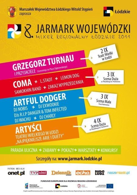 Teatr Wielki zaprasza na Jarmark Wojewódzki!