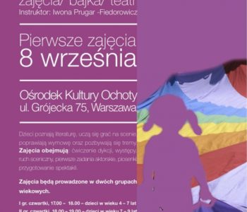 Zajęcia teatralne dla dzieci w Warszawie