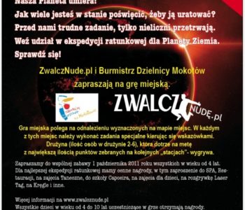 Gra Miejska ZwalczNude.pl na Mokotowie