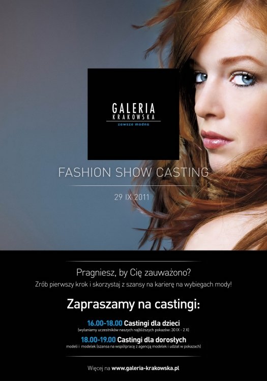 Jesienny Fashion Show w Galerii Krakowskiej