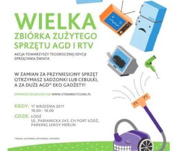 Sprzątanie świata 2011 w Łodzi