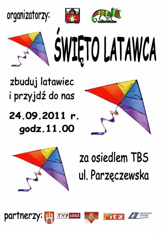 Święto Latawca w Młodzieżowym Domu Kultury w Zgierzu