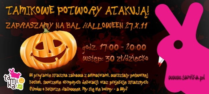 Halloween dla dzieci w Warszawie