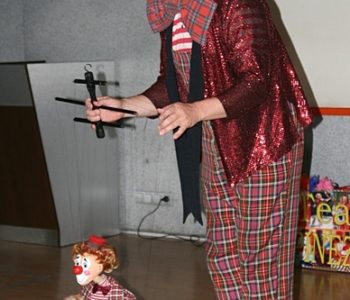 Marionetki Clowna Pinezki