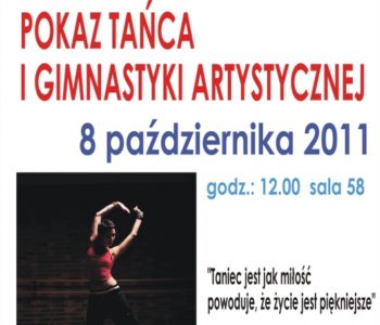Pokaz tańca i gimnastyki artystycznej we Wrocławiu