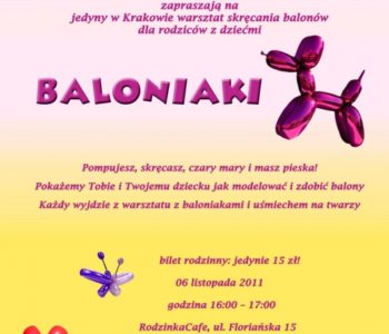 Zabawy dla dzieci i rodziców w Krakowie