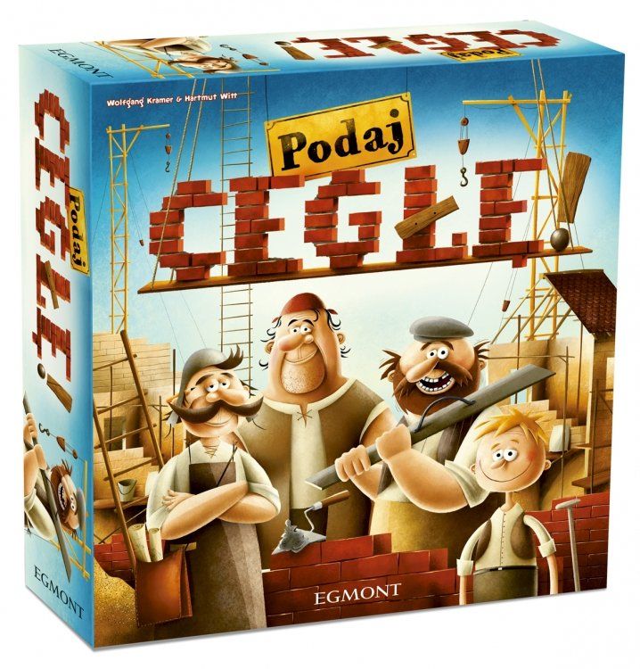 Podaj cegłę. Gra planszowa