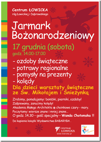 jarmark w Centrum Łowicka