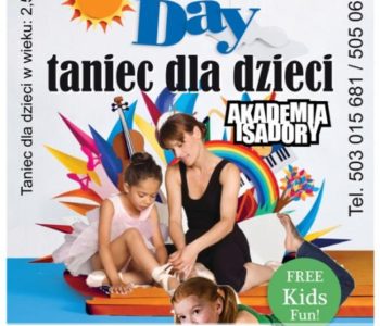 Open Day dla Dzieci w Szkole Tańca Akademia Isadory