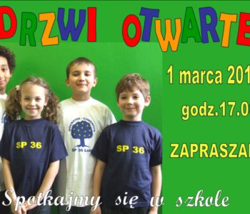 Drzwi otwarte – SP nr 36 w Łodzi