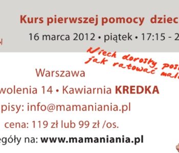 Niech dorosły posłucha, jak ratować malucha