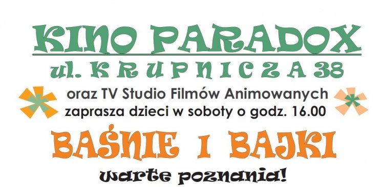 Projekcje filmowe dla dzieci w Krakowie