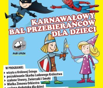 bal karnawałowy dla dzieci