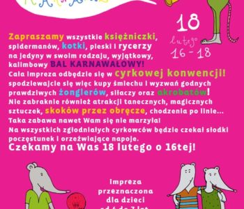 bal karnawałowy dla dzieci