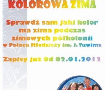 ferie zimowe 2012 – półkolonie w Pałacu Młodzieży w Łodzi