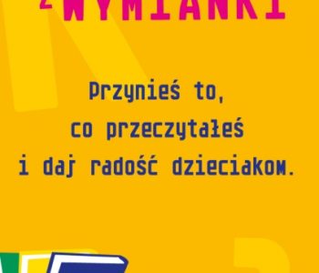 Książkobranie i książkodawanie w Manufakturze