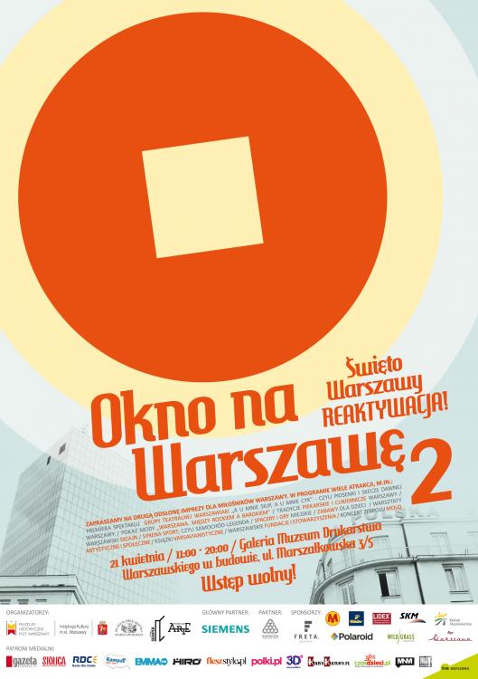 Okno na Warszawę 2. Święto Warszawy – reaktywacja!