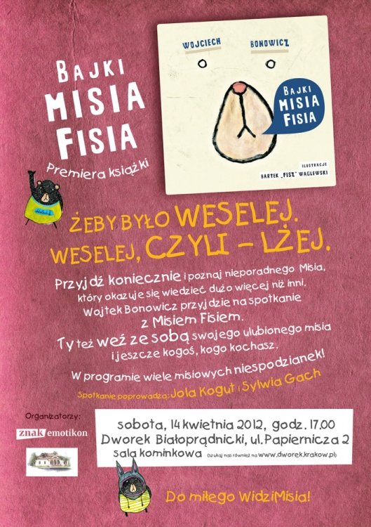 Spotkanie czytelnicze dla dzieci w Krakowie