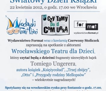 Spotkanie z aktorami Wrocławskiego Teatru dla Dzieci na wrocławskim rynku