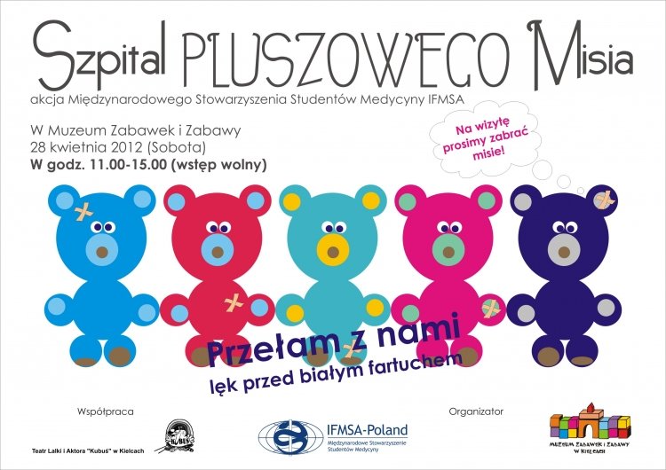 Szpital Pluszowego Misia zaprasza – Kielce